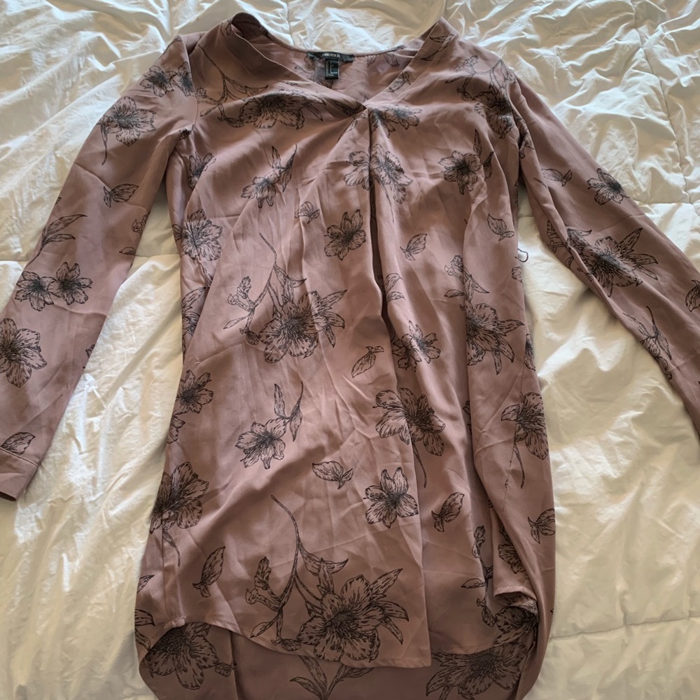 Mauve Forever 21 Mini Dress
